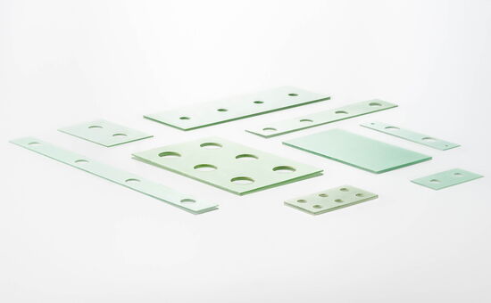 Glass fibre-reinforced polymer GFRP